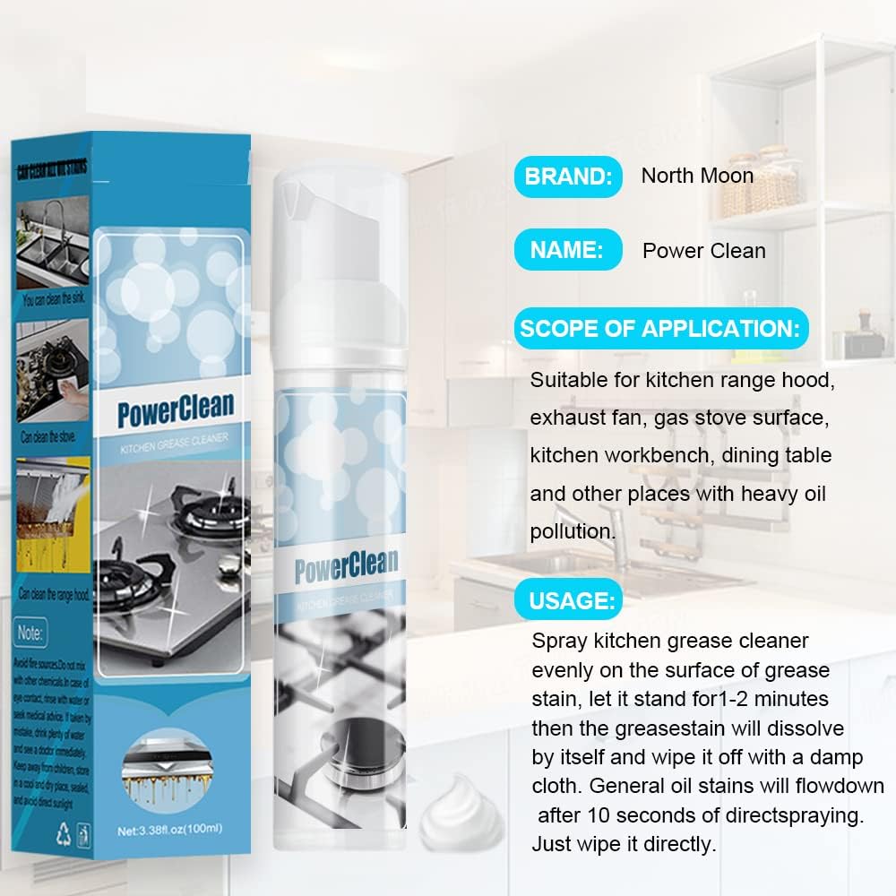 Power Clean Kitchen Grease Cleaner