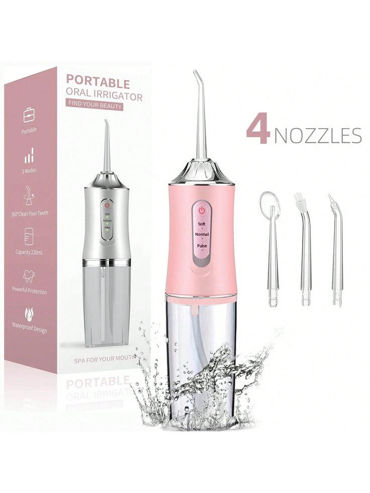 Portable Oral Irrigator – جهاز تنظيف الأسنان بالماء المحمول