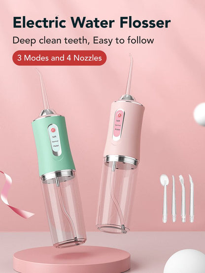 Portable Oral Irrigator – جهاز تنظيف الأسنان بالماء المحمول