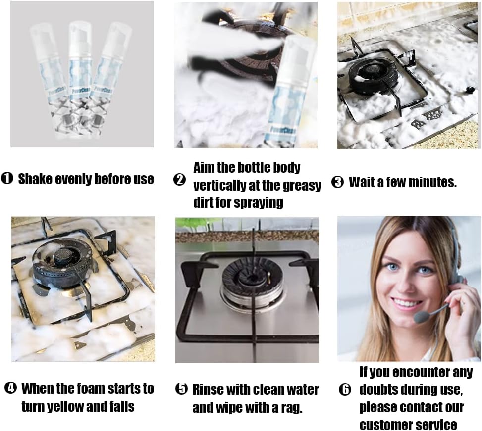 Power Clean Kitchen Grease Cleaner