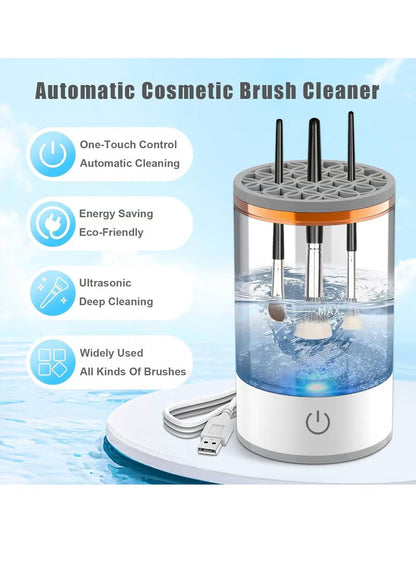 Electric Makeup Brush Cleaner   -  منظف فرش المكياج الكهربائي
