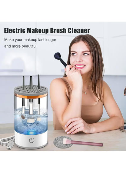 Electric Makeup Brush Cleaner   -  منظف فرش المكياج الكهربائي