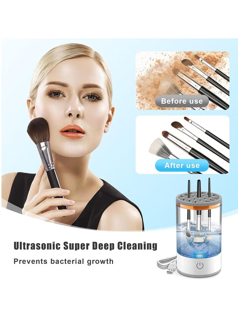Electric Makeup Brush Cleaner   -  منظف فرش المكياج الكهربائي